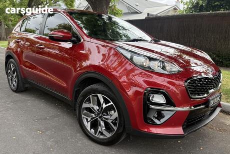 Red 2017 Kia Sportage Wagon Si Premium (Fwd)