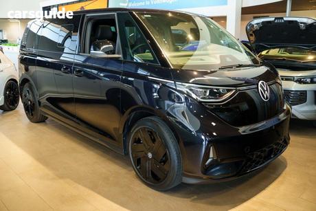 Black 2025 Volkswagen ID. Buzz Wagon Gtx Lwb 4Motion
