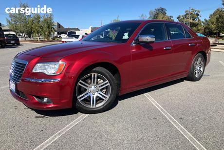 Red 2012 Chrysler 300 Sedan C Luxury