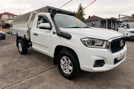White 2017 LDV T60 Double Cab Utility Pro (4X4)