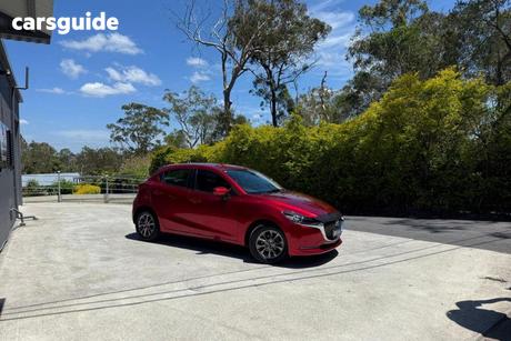 Red 2021 Mazda 2 Hatchback G15 Evolve