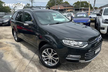 Grey 2013 Ford Territory Wagon Titanium (4X4)
