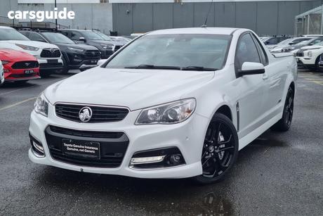 White 2015 Holden UTE Utility Ss-V Redline