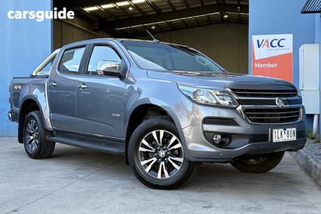 Grey 2017 Holden Colorado Crew Cab Pickup Ltz (4X4)