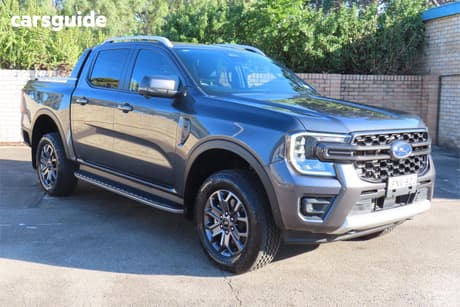 Grey 2023 Ford Ranger Double Cab Pick Up Wildtrak 2.0 (4X4)