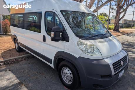 White 2013 Fiat Ducato Van Lwb/Mid