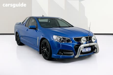 Blue 2015 Holden UTE Utility Ss-V Redline
