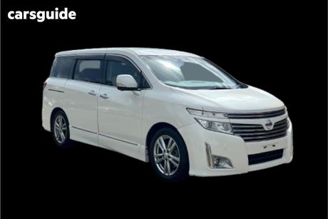 White 2011 Nissan Elgrand Wagon Rider