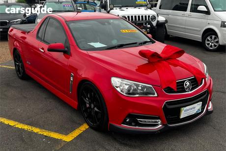 Red 2014 Holden UTE Utility Ss-V Redline