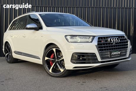 White 2017 Audi SQ7 Wagon 4.0 Tdi V8 Quattro
