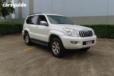 White 2004 Toyota Landcruiser Prado SUV VX 4X4