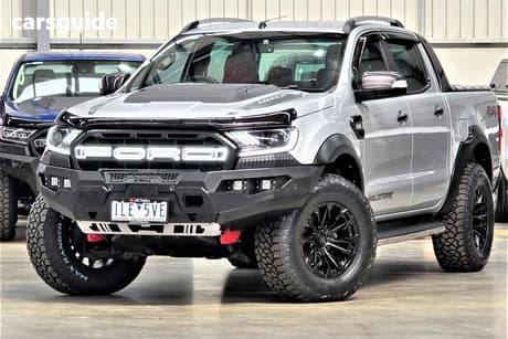 Silver 2017 Ford Ranger Dual Cab Pick-up Wildtrak 3.2 (4X4)