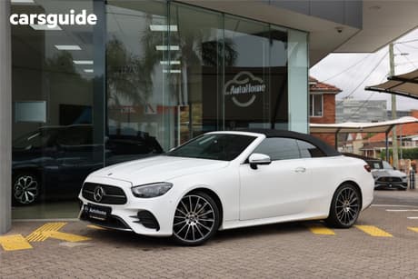 White 2020 Mercedes-Benz E300 Cabriolet