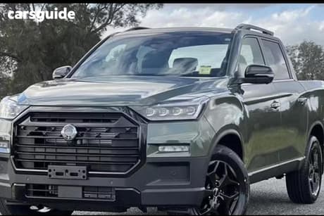 Green 2025 Kgm Musso Xlv Crew Cab Pickup Ultimate