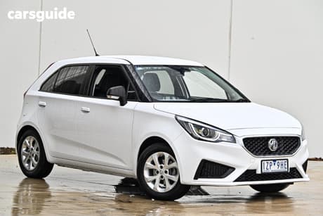 White 2022 MG MG3 Hatchback Core