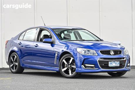 Blue 2017 Holden Commodore Sedan Sv6