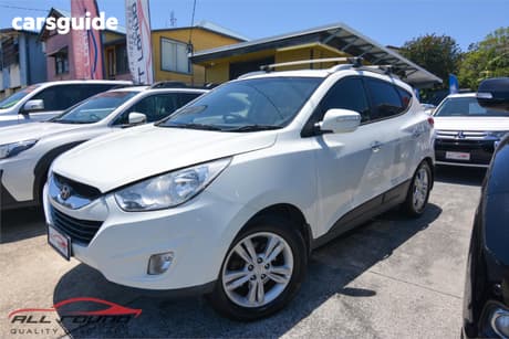 White 2012 Hyundai IX35 SUV ELITE