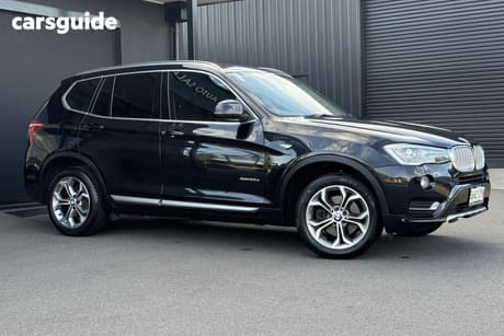 Black 2014 BMW X3 Wagon Xdrive 20D