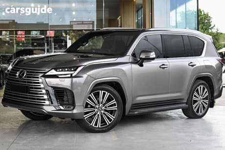 Silver 2025 Lexus LX600 Wagon Sports Luxury