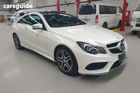 White 2014 Mercedes-Benz E350 Coupe