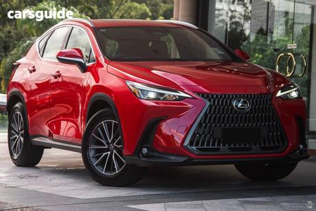 Red 2025 Lexus NX250 Wagon 2Wd