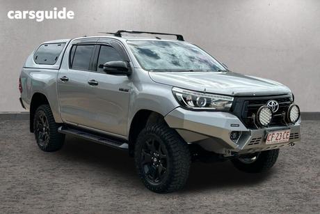 Silver 2018 Toyota Hilux Dual Cab Utility Rogue (4X4)