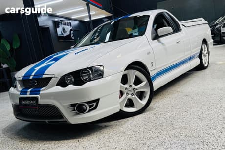 White 2007 FPV Super Pursuit Ute Tray BF MK II R