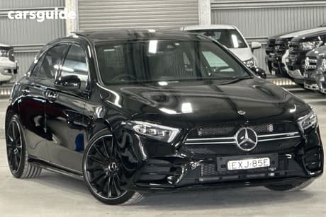 Black 2022 Mercedes-Benz A250 Hatchback 4Matic