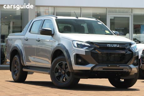 Silver 2025 Isuzu D-MAX Crew Cab Utility X-Terrain (4X4)