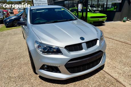 Silver 2014 HSV Clubsport Sedan R8