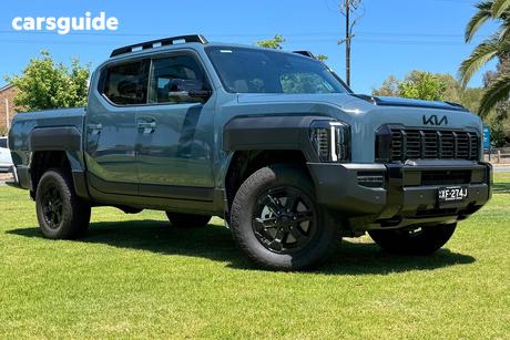 Blue 2025 Kia Tasman Double Cab Pick Up X-Pro (4X4) (0.9T) Bdy Fender