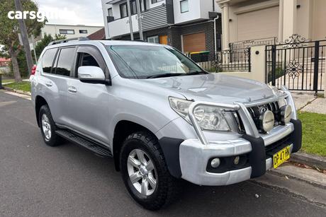 Silver 2011 Toyota Landcruiser Prado Wagon Gxl (4X4)