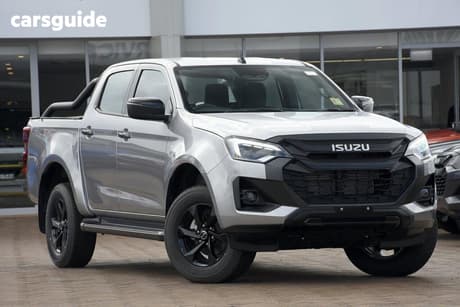 Silver 2025 Isuzu D-MAX Crew Cab Utility X-Rider (4X4)