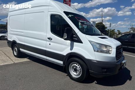 White 2016 Ford Transit Van 350L Lwb Mid Roof