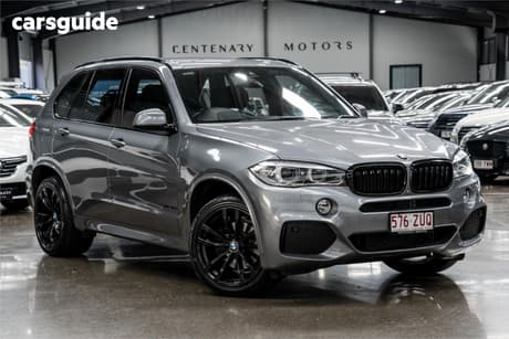 Grey 2015 BMW X5 Wagon Xdrive 30D