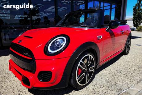 Red 2020 Mini Convertible Convertible John Cooper Works