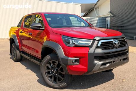 Red 2024 Toyota Hilux Double Cab Pick Up Rogue 48V (4X4)