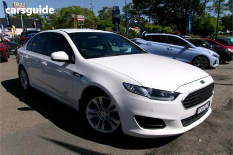 White 2016 Ford Falcon Sedan (Lpi)