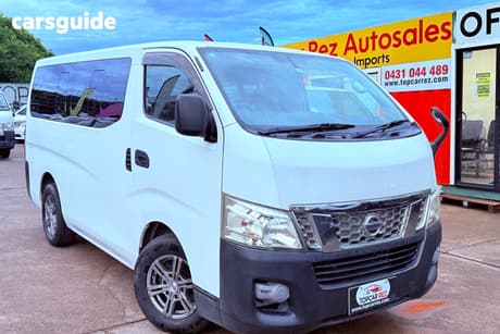White 2013 Nissan NV350 Commercial