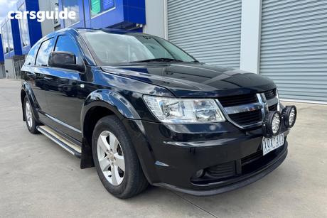 Black 2009 Dodge Journey Wagon Sxt
