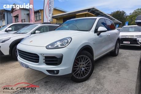 White 2016 Porsche Cayenne Wagon Diesel