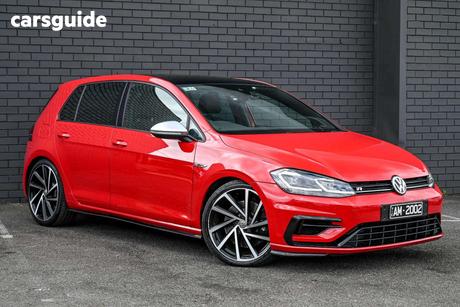 Red 2020 Volkswagen Golf Hatchback R