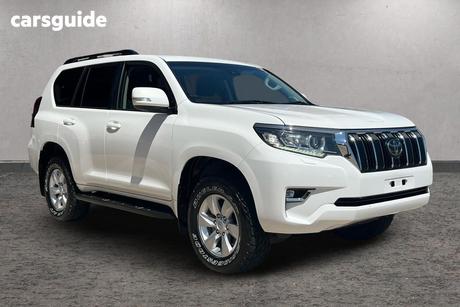 White 2021 Toyota Landcruiser Prado Wagon Gxl