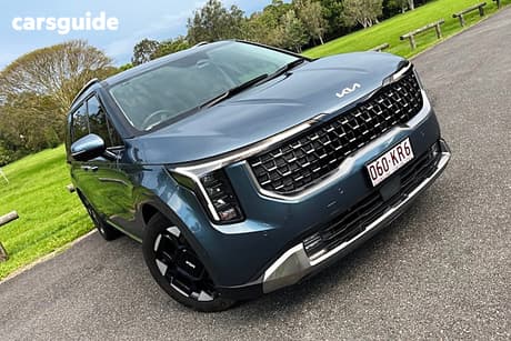 Blue 2024 Kia Carnival Wagon Gt-Line Lite