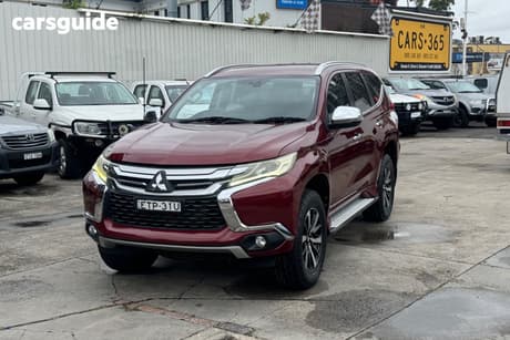Burgundy 2016 Mitsubishi Pajero Sport Wagon Gls (4X4)