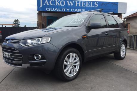 Grey 2012 Ford Territory Wagon Ts (Rwd)