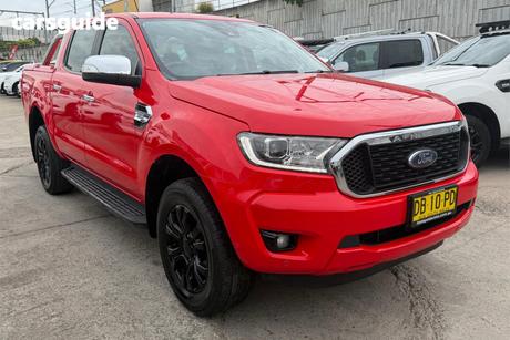 Red 2021 Ford Ranger Double Cab Pick Up Xlt 3.2 Hi-Rider (4X2)