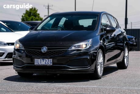 Black 2017 Holden Astra Hatchback R