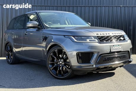 Grey 2018 Land Rover Range Rover Sport SUV SDV6 183KW SE 4X4