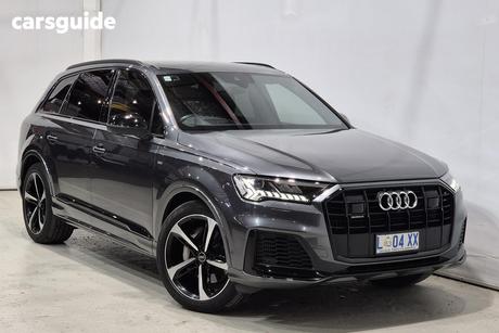 Grey 2021 Audi Q7 Wagon 55 Tfsi S Line Quattro Mhev
